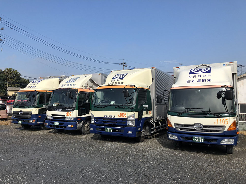 工業製品・雑貨などの配送運転手(中型トラック)